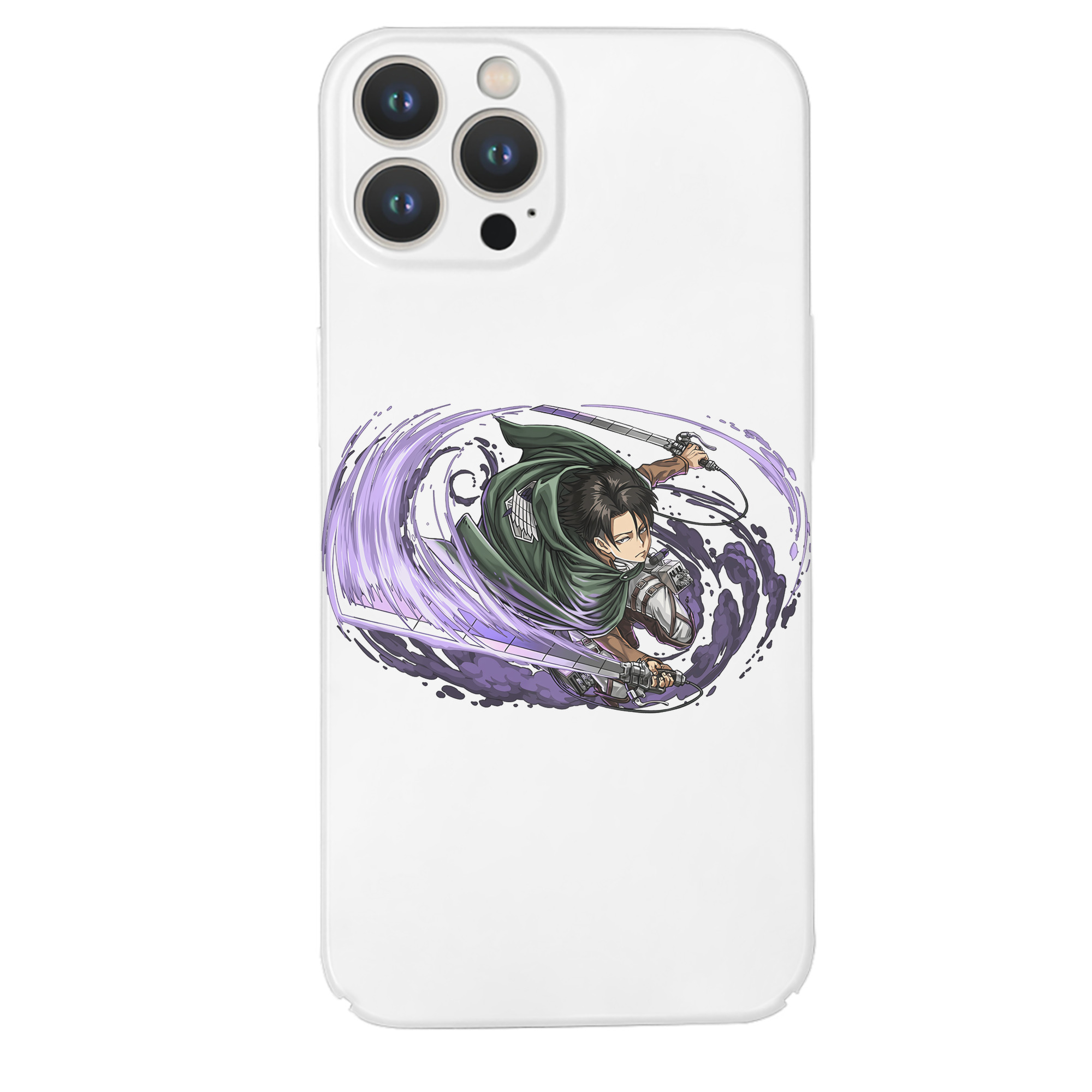 （画像用） 進撃の巨人 リヴァイ·アッカーマン Attack on Titan Levi Ackerman 【iPhone 14シリーズ対応】ハードケース